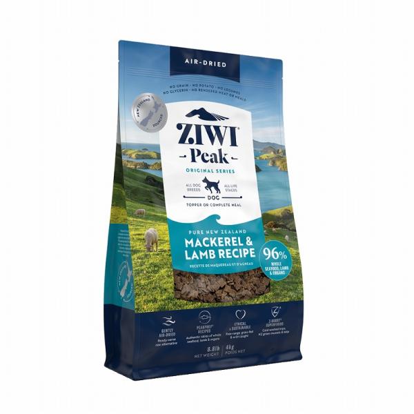 ZIWI Peakジウィピークエアドライ・ドッグフード マッカロー＆ラム4kg ZIWI（ジウィ） ZIWI Peak（ジウィピーク） エアドライ・ドッグフード