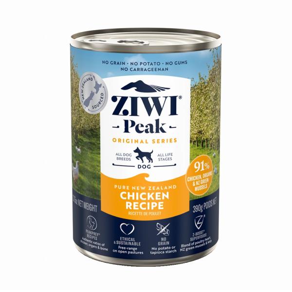ジウィピーク チキンレシピ 390g×6缶　ZIWI PEAK ジウィピーク チキンレシピ 390g×6缶 ZIWI PEAK ZiwiPeak