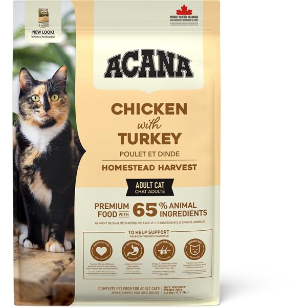 他サイト： アカナ　ホームステッドハーベスト　4.5kg【キャットフード】【正規品】の商品画像