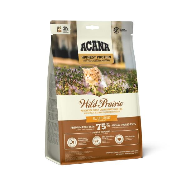 アカナ　ワイルドプレイリーキャット（全猫種用）340g　正規品