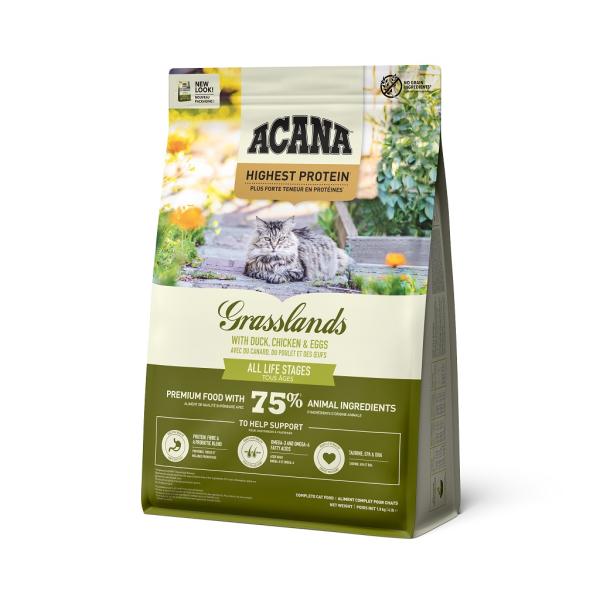 【アウトレット賞味期限印字不良】アカナ　グラスランドキャット（全猫種用）1.8kg　正規品