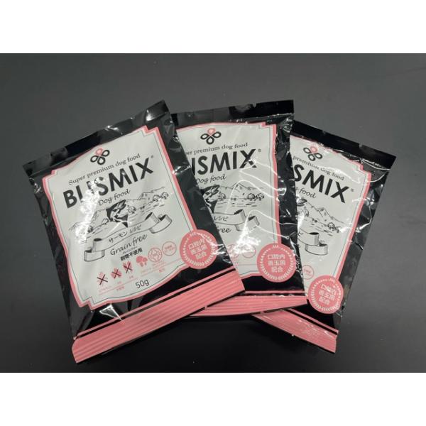 ブリスミックス　サーモン　小粒3kg2袋　試供品50g2袋付き ブリスミックス グレインフリー サーモン小粒(犬用) | 株式会社