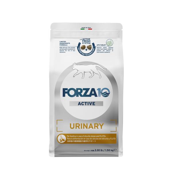 【アウトレット★賞味期限2027年3月31日】FORZA10 ウリナリー　アクティブ1.5kg【フォルツァディエチ】【猫用療法食】【正規品】