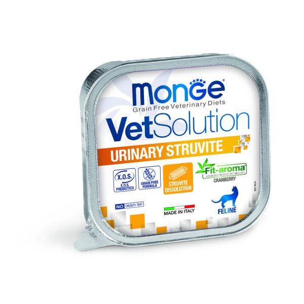 VetSolution尿中ストルバイトサポート ウェット猫用100g【ベッツ