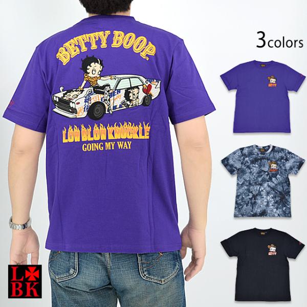 LBK×BETTY 痛車Betty Tee ロウブロウナックル 523871 ベティーちゃん モーター LBK×BETTY 痛車Betty Tee ロウブロウナックル 523871 ベティーちゃん