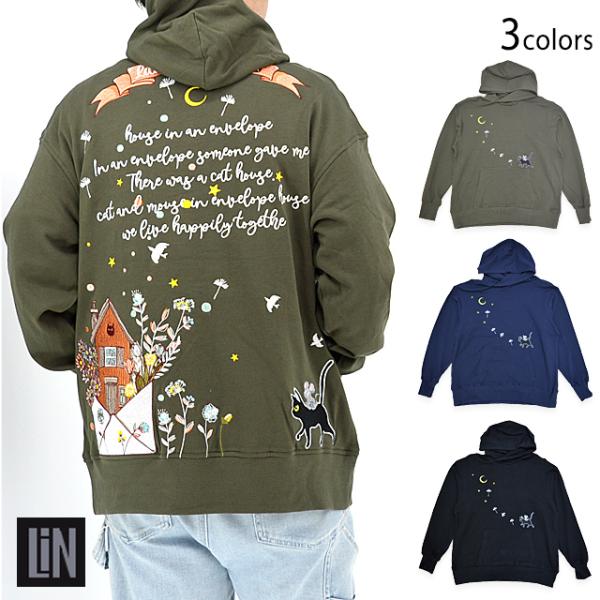 なきごと　5周年記念刺繍パーカー　 Lサイズ　新品未開封 なきごと 5周年記念刺繍パーカー Lサイズ 新品未開封