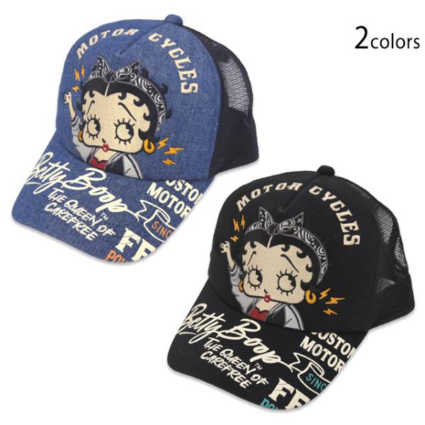 BETTY×ネバーマインド ツイルメッシュキャップ NEVER MIND BBN-2625