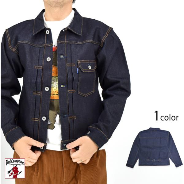 1stデニムジャケット TEDMAN テッドマン TDDJ-1000 エフ商会 Gジャン 日本製 国産 sakurastyle_ted-m07243
