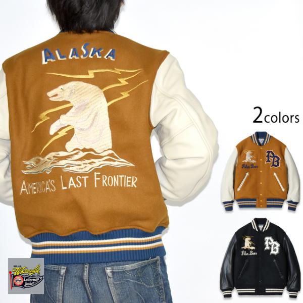 30oz. WOOL MELTON AWARD JACKET「POLAR BEAR」 WHITES VILLE WV15784