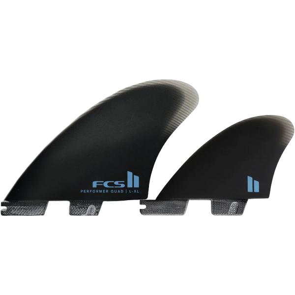 FCS2 PERFORMER QUAD L-XL サーフボードフィン 4枚セット FCS FCSフィン・FCS2ボックス用 PERFORMER QUAD 4フィンセット
