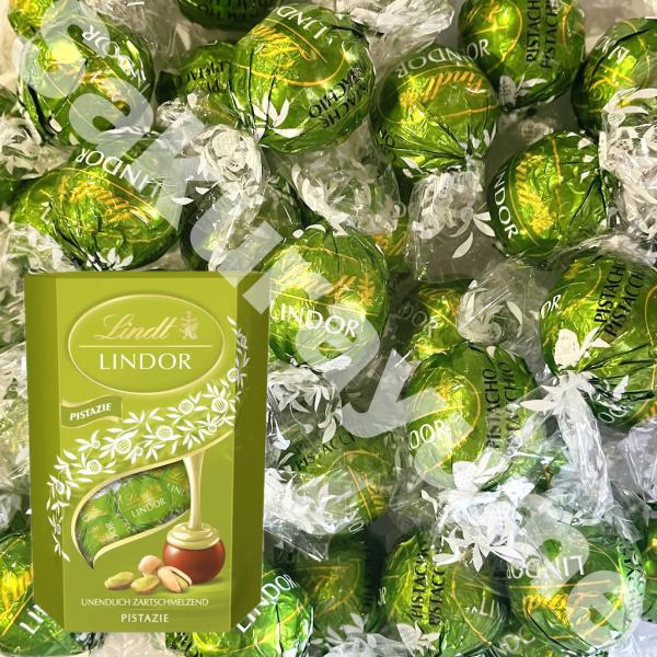 【 リンツ リンドール ピスタチオ 500g（約40個） 】 チョコレート チョコ 海外 お菓子 カカオ ギフト プレゼント まとめ買い 大量買い 箱売り 常温発送
