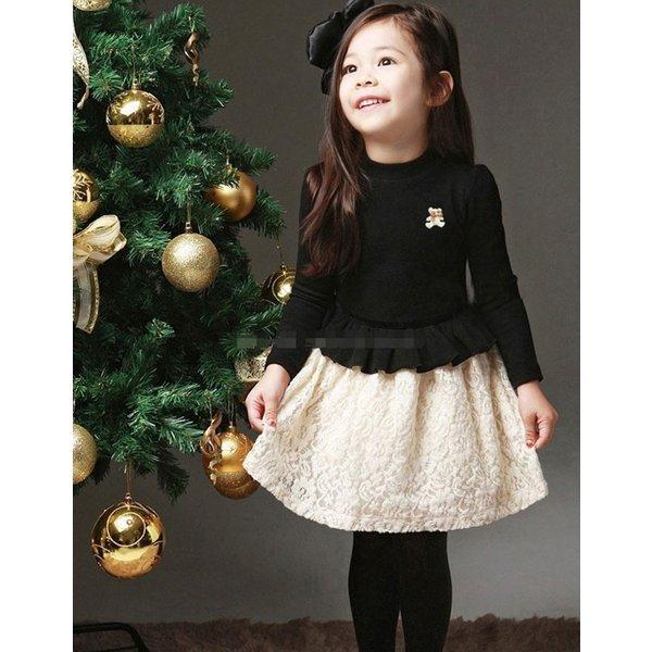 韓国子供服 キッズドレス 子供服 女の子 フォーマル ワンピース 長袖 発表会 結婚式 子供 ドレス 秋 冬 韓国子供ワンピース クリスマス Dder Sakusaku 通販 Yahoo ショッピング