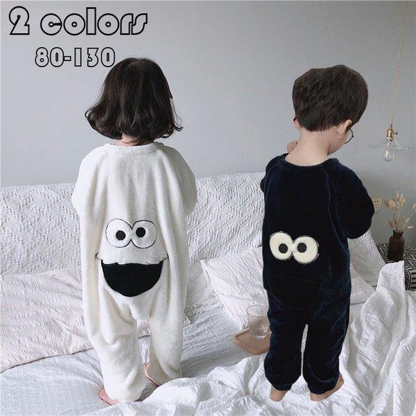 パジャマ キッズ オールインワン 子供服 男女兼用 フランネル ルームウェア 冬用 赤ちゃん 着る毛布 モコモコ 長袖 キッズ ナイトウェア 防寒 あったか 部屋着 W Sakusaku 通販 Yahoo ショッピング