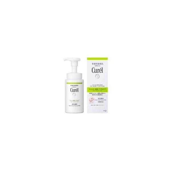 Curel キュレル 皮脂トラブルケア 泡洗顔料 150ml 花王 : サクサク
