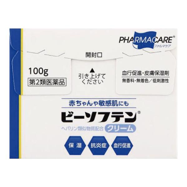 他サイト： 【第2類医薬品】ビーソフテンクリーム 100gの商品画像