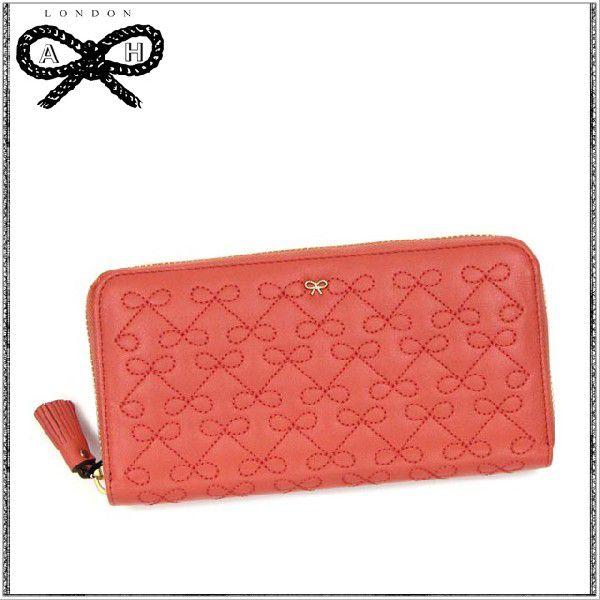 Anya Hindmarch アニヤハインドマーチ 財布 長財布 Wilkes Large ラウンドファスナー レディース メンズ ブランド 新作 牛革 レザー Ahm Wilkeslar Pk Salada Bowl おしゃれブランド通販 通販 Yahoo ショッピング