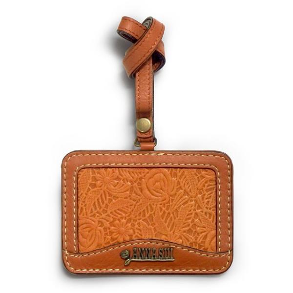 アナスイ Anna Sui Idケース ブランド 人気 おすすめ かわいい お洒落 セクシー Idホルダー パスケース 定期入れ 社員証入れ キャメルブラウン 茶系 52 Buyee Buyee Japanese Proxy Service Buy From Japan Bot Online