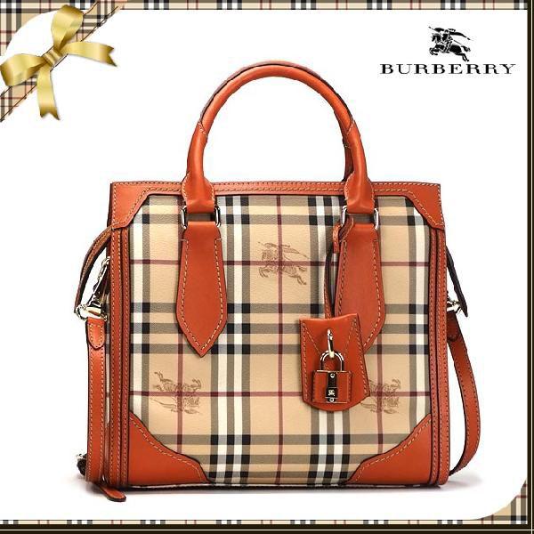 バーバリー ショルダーバッグ 斜めがけバッグ トートバッグ ハンドバッグ レディース Burberry チェック オレンジ 人気 ブランド 新作 Thpnu Epnu Ee