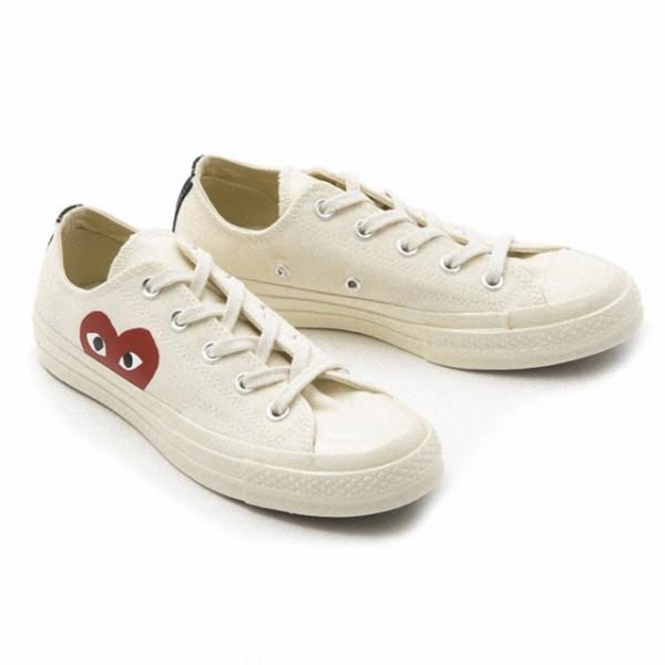 コムデギャルソン コンバースコラボスニーカー ホワイト レディース メンズ ユニセックス スニーカー ハート ローカット オールスター おしゃれ ブランド Buyee Buyee Japanese Proxy Service Buy From Japan Bot Online