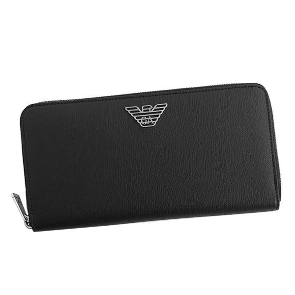エンポリオアルマーニ EMPORIO ARMANI 財布 Y4R169 YLA0E 81072 コンチネンタルウォレット 小銭入れ付き ラウンドファスナー長財布 多機能財布 BK ブラック 黒 :epa-y4r169yla0e81:Salada Bowl-おしゃれブランド通販 通販 エンポリオアルマーニ EMPORIO ARMANI 長財布ラウンドファスナー Y4R169 Y068E メンズ ブラック グリーン シンプル ブランドロゴ 多機能 フルジップオープン ペン挿し