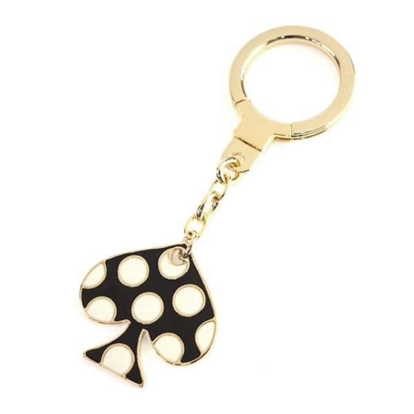 ケイト スペード Kate Spade Things Things 水玉模様のスペード型のキーチェーン キーリング キーホルダー キーフォブ バッグチャーム ブラック クリーム 人気 Buyee 日本代购平台 产品购物网站大全 Buyee一站式代购 Bot Online