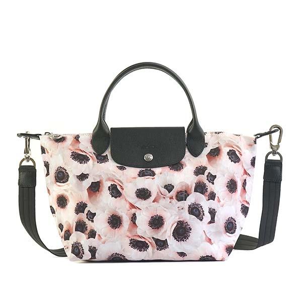 ロンシャン Longchamp ハンドバッグ ショルダーバッグ 1512 667 B98 Le Pliage Anemone ル プリアージュ アネモネ Anemone ブラック ライトピンク系マルチ Lnc 1512 667 B98 Salada Bowl おしゃれブランド通販 通販 Yahoo ショッピング