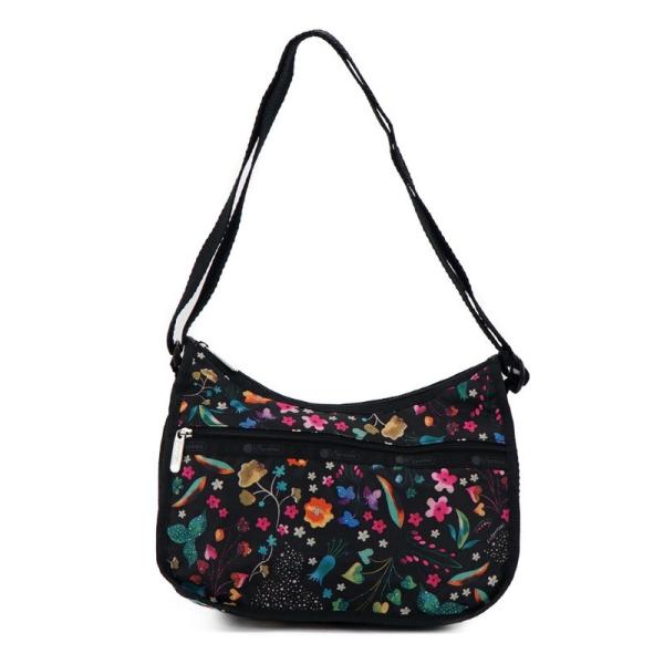レスポートサック LeSportsac ショルダーバッグ CLASSIC HOBO 7520 F024 SWEETEST スウィーテスト ブラック系マルチカラー 斜めがけバッグ 新品 :lsp-7520-f024:Salada Bowl-おしゃれブランド通販 通販 レスポートサック Sweetest