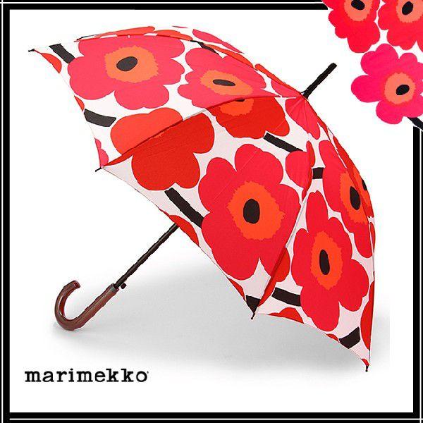 marimekko マリメッコ 傘 長傘 ウニッコ ワンタッチ スティック marimekko マリメッコ 傘 長傘 ウニッコ ワンタッチ スティック