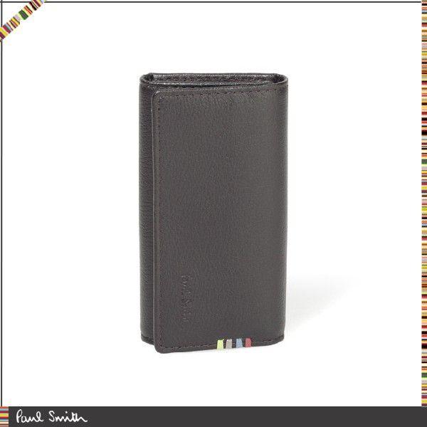 ポールスミス キーケース メンズ 4連キーケース ブランドキーケース 革 Paul Smith キーホルダー キーリング レザー ダークブラウン 新品 未使用 Pas 32p002n390 Salada Bowl おしゃれブランド通販 通販 Yahoo ショッピング