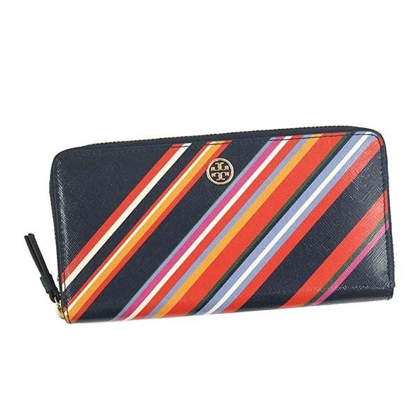 トリーバーチ Tory Burch ラウンドファスナー長財布 970 ネイビー ストライプ ロングウォレット ギフト プレゼント 新品 Trbu 970 Salada Bowl おしゃれブランド通販 通販 Yahoo ショッピング