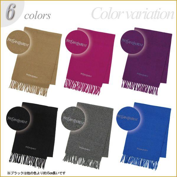 100 正規品 サンローラン マフラー Chou 小物 Netsu