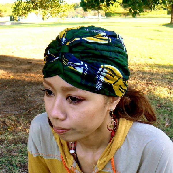 メール便発送】パーニャターバンキャップ エスニック アジアン