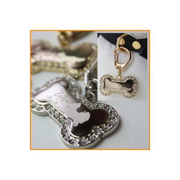 ペット用品 ペットグッズ 犬 チャーム 骨型ストーン付き シルエット彫刻 迷子札 ネームタグ ネコポス可 Buyee Buyee Japanese Proxy Service Buy From Japan Bot Online