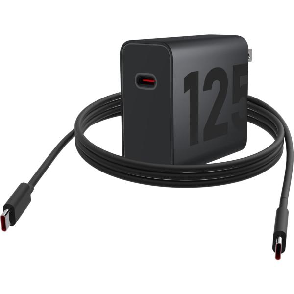 AC充電器 モトローラ SJMC1251-JP [125W TurboPower GaN USB PD3.0 Charger]