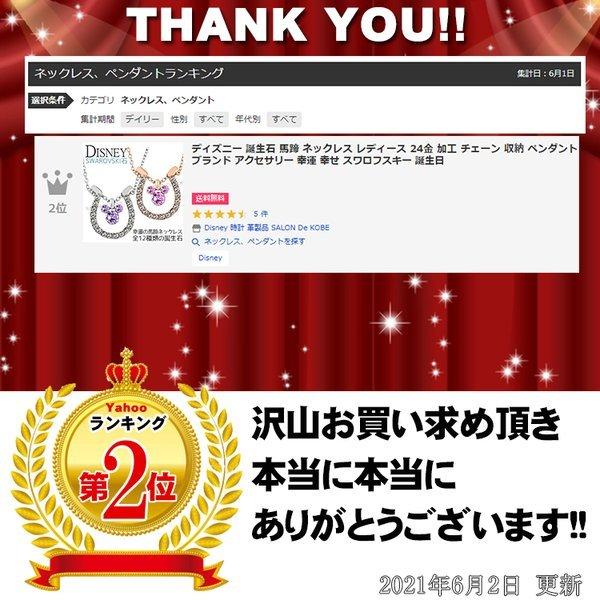 ディズニー ネックレス 馬蹄 幸運 幸せ スワロフスキー石 Swarovski 誕生石 24金加工 大人ディズニー 金運 Disney Y Buyee Buyee Japanese Proxy Service Buy From Japan Bot Online
