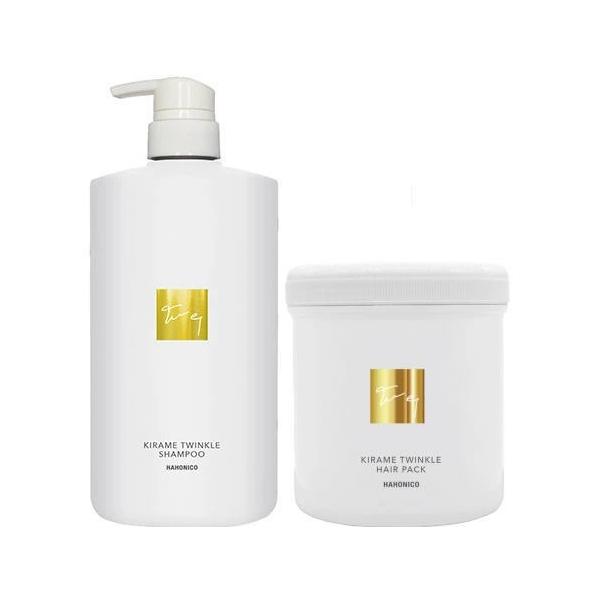 ハホニコ キラメトゥインクル シャンプー 1000ml＆ヘアパック500g×2個 ハホニコ HAHONIKO キラメトゥインクル シャンプー 1000ml ＆ ヘア
