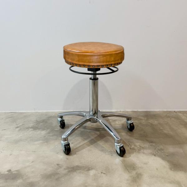 オリジナルスツール『キャメル』リングレバー H50cm〜65cm : Salon
