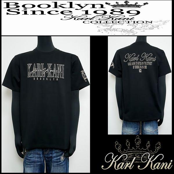 Karl Kani（カールカナイ） 服 Tシャツ ゴールド刺繍アップリケT 