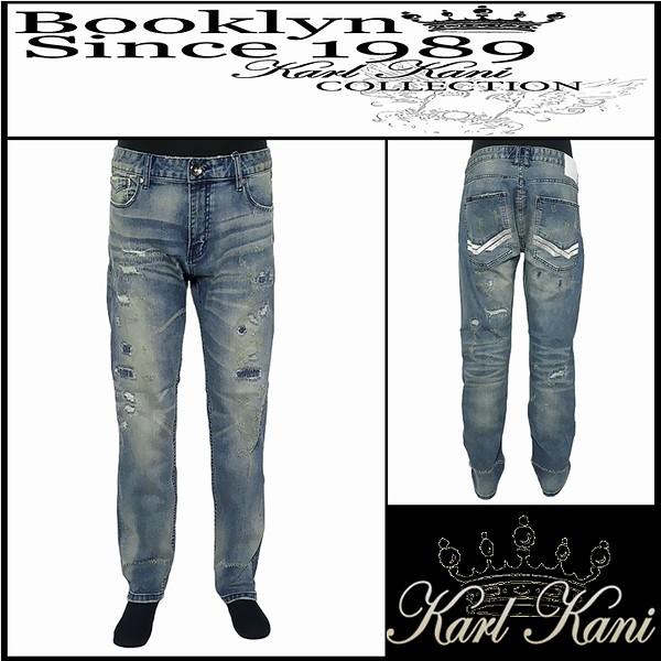 Karl Kani（カールカナイ） 服 デニムパンツ クールマックスダメージ 