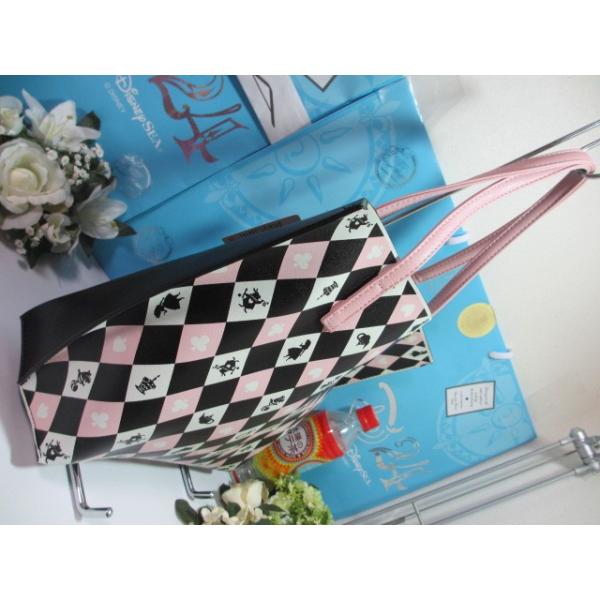 送料無料 トランプ柄 シュエット トートバッグ カラーズ 黒 トートバッグ 限定 桃 Disney 肩掛 ふしぎの国のアリス タグ付 ディズニー 黒 新品 サマンサタバサ Disney サマンサベガ Cj Alice Toranp Bk P Samathava コレクション