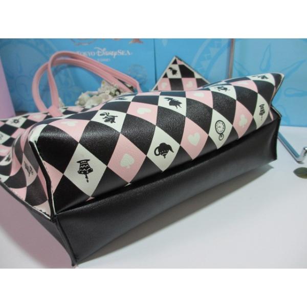 送料無料 トランプ柄 シュエット トートバッグ カラーズ 黒 トートバッグ 限定 桃 Disney 肩掛 ふしぎの国のアリス タグ付 ディズニー 黒 新品 サマンサタバサ Disney サマンサベガ Cj Alice Toranp Bk P Samathava コレクション
