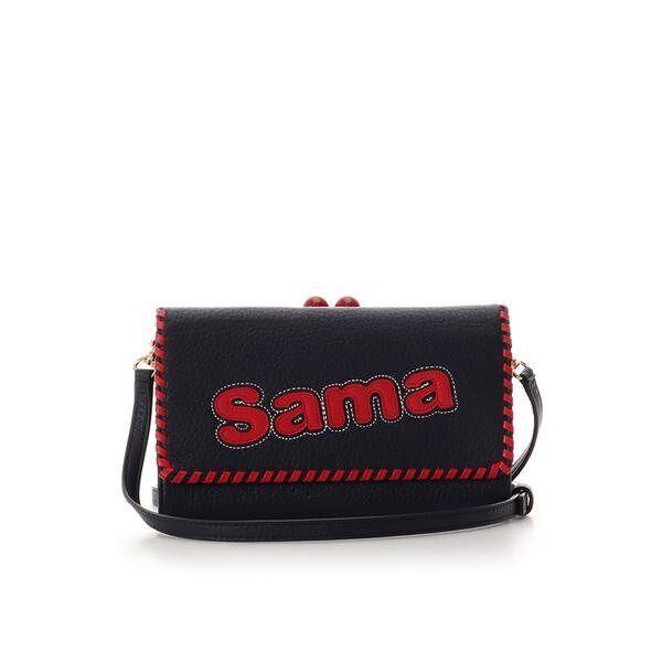 美品　サマンサタバサ　がま口　お財布ショルダーバッグ スマホ　斜めがけ 美品 サマンサタバサ がま口 お財布ショルダーバッグ スマホ 斜めがけ