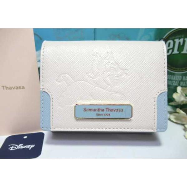 新品未使用　Samantha Thavasa 三つ折り財布 ピノキオ ディズニー samathavacollection_st-w-