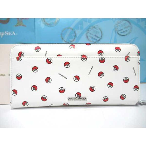 新年の贈り物 Samanthavega ポケモン コラボ長財布 モンスターボール柄 ブラック 長財布