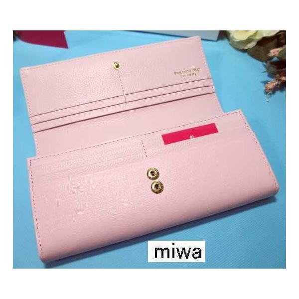 リボン付 被型 リボン付 ピンク サマンサベガ 保証書 ギフト包装付 新品 被型 長財布 長財布 送料無料 セレブリティ 本牛革 限定 サマンサタバサ 桃 Svc Lw Xmasribon Kb Samathava コレクション クリスマス