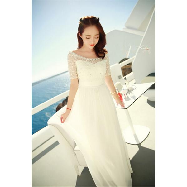 キッズワンピース ワンピ マキシ 白の人気商品 通販 価格比較 価格 Com