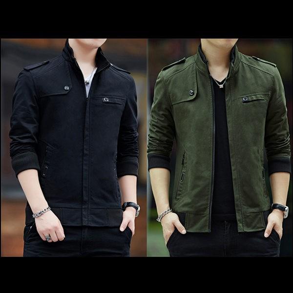 メンズジャケット 19新作 メンズ アウター メンズファション 格好いい ジップアップ 春服 スタンドカラージャケット アウター 4色 M 4xl Spksw0147 Sami 通販 Yahoo ショッピング