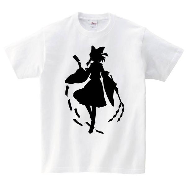 博麗 霊夢 東方 シルエット 影絵 イラスト 半袖tシャツ Ei001ht サモエスキー 通販 Yahoo ショッピング
