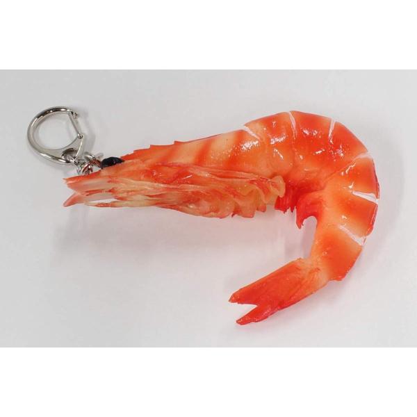 食品サンプル キーホルダー (祝い海老)