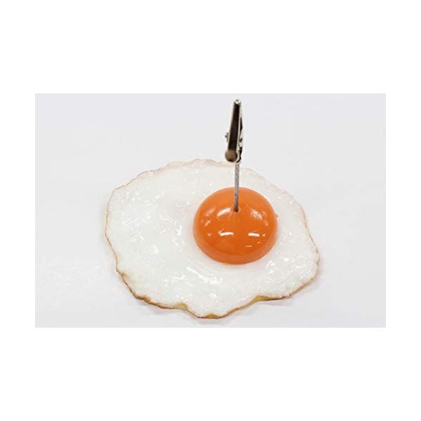 目玉焼きのメモクリップ